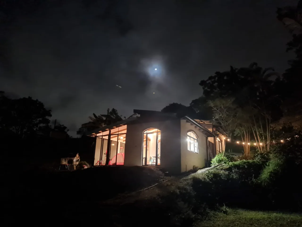 Private 2-acre Escazu View Estate with Remodeled 2 BR House