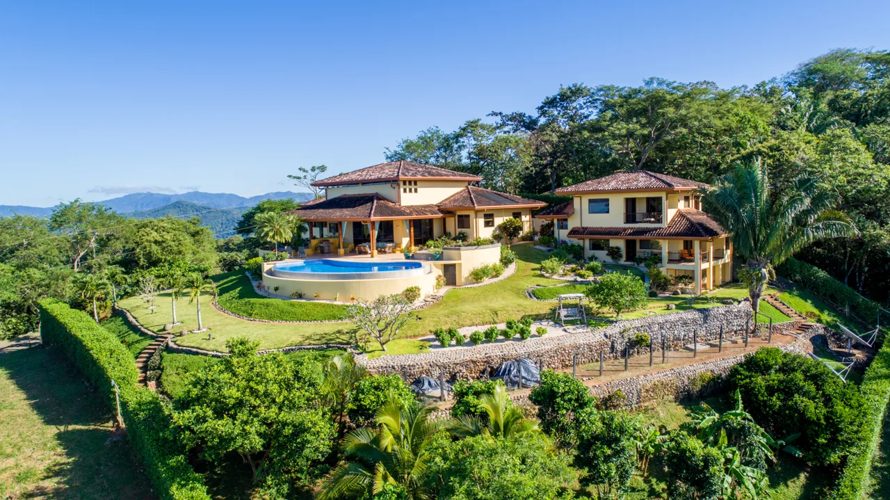 Nosara 2 BR Oceanview Estate with 2 Lock-off BR and Pool