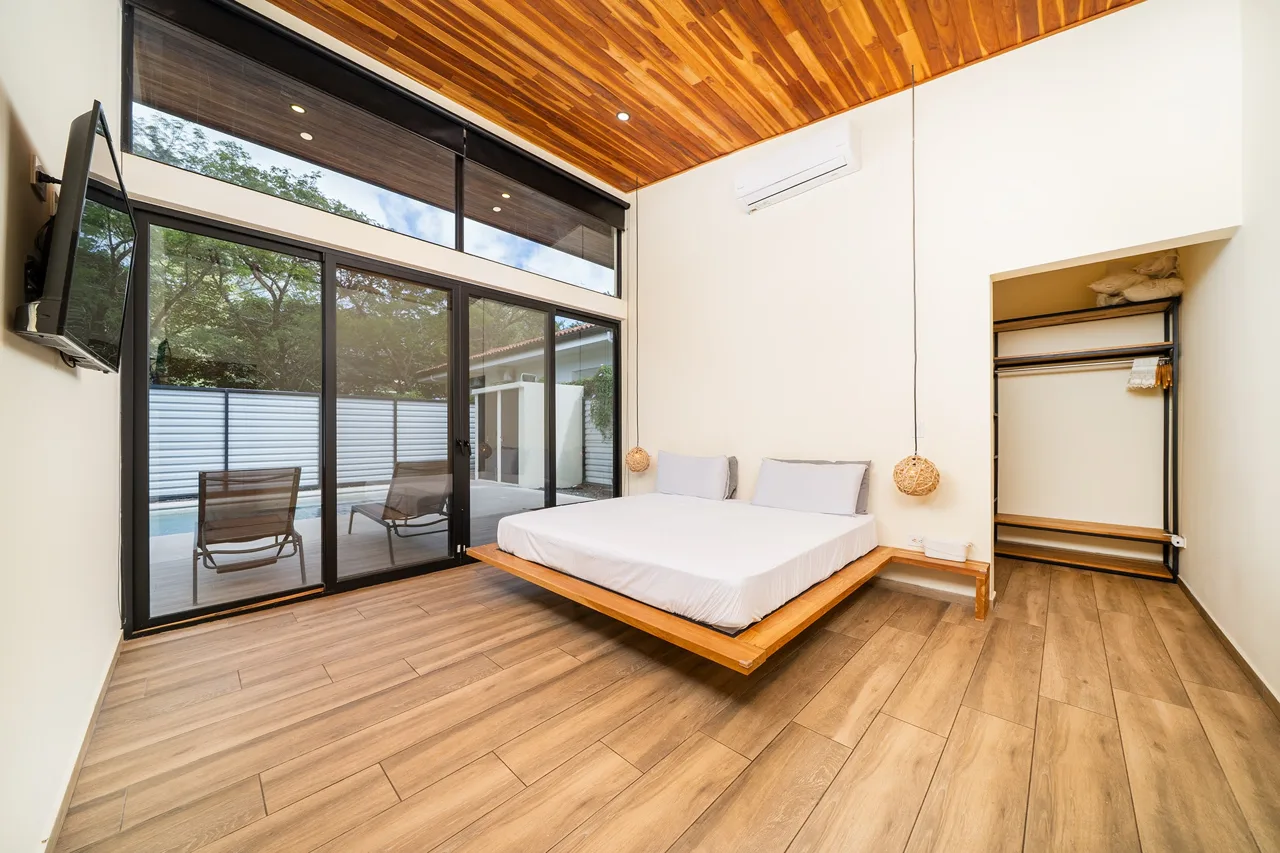 Modern Contemporary Tamarindo Beach 2 BR House with Pool