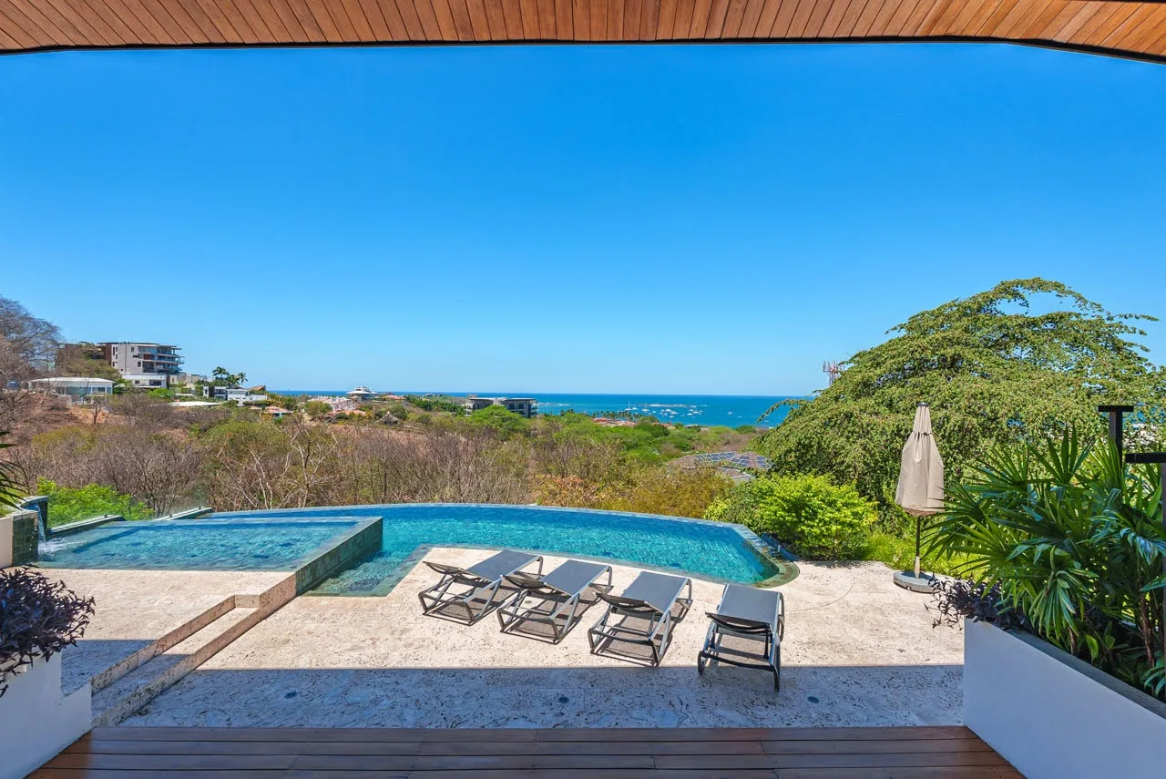 Tamarindo Contemporary Tropical 5 BR Oceanview Residence