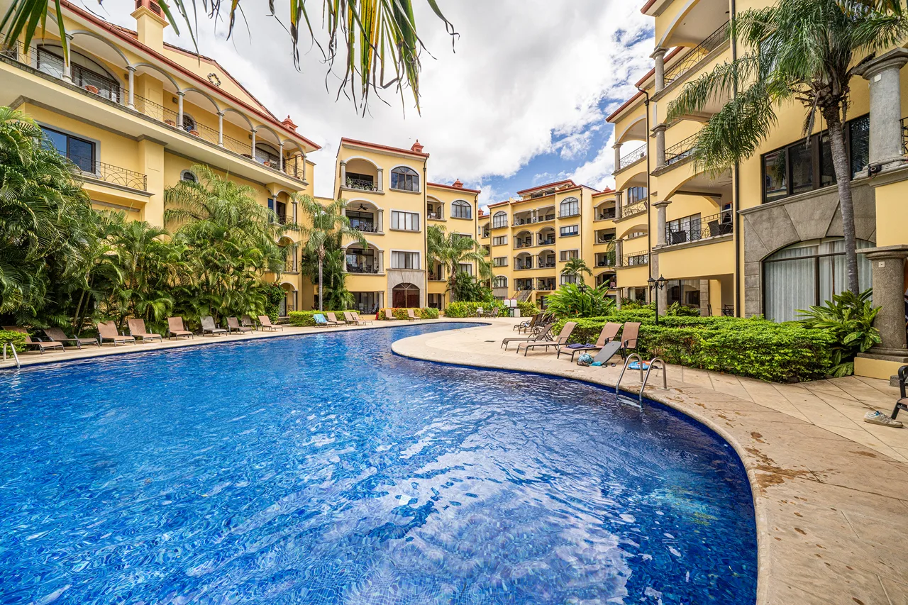 Tamarindo Ocean View 3 BR Condo Steps From The Beach