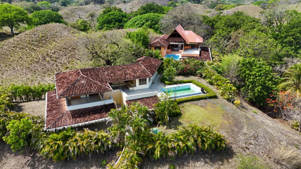 Playa Guiones Private Ocean View Estate with 4 Homes