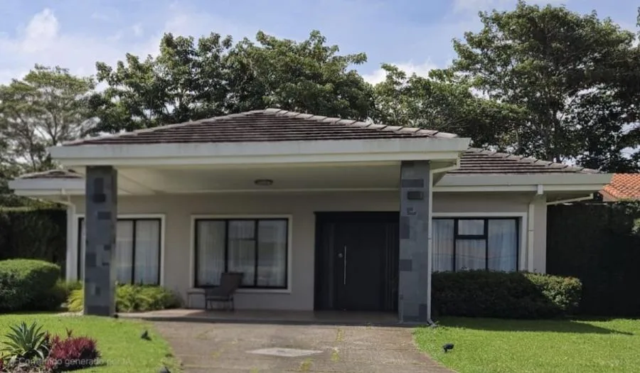 Venta de casa de una planta en condominio Oasis Tournón, San Miguel de Heredia $400,000 #AV001  - Venta en San Miguel