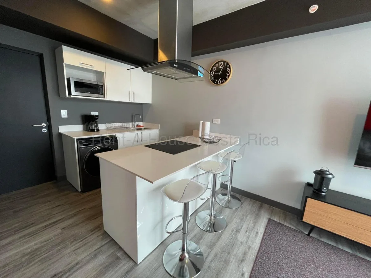 Alquiler de apartamento amueblado en piso alto con amenidades #26-2128 GS - Alquiler / Renta en San José