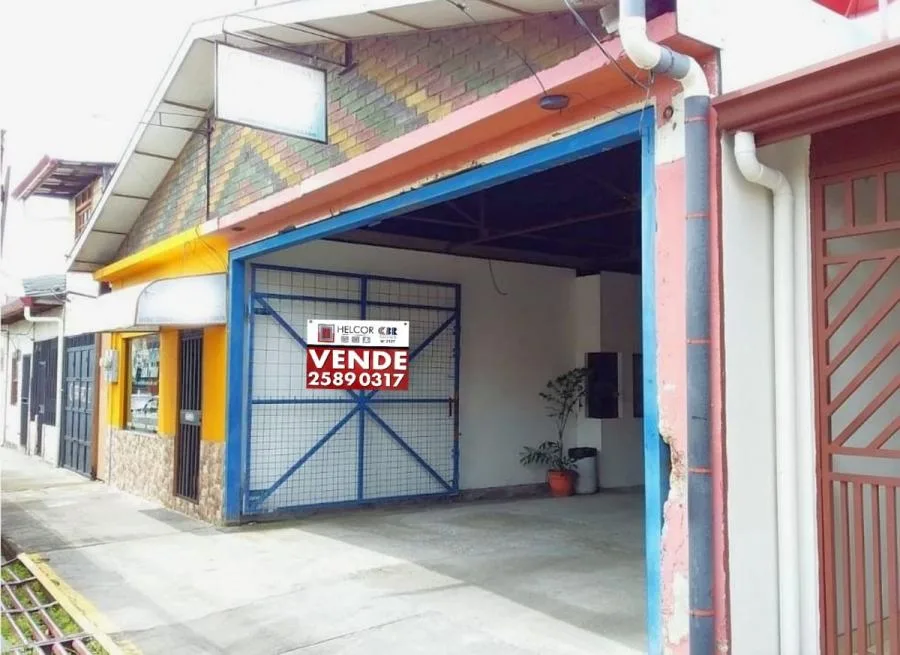 VENTA DE BODEGA CON PARQUEO, OFICINAS Y LOCAL COMERCIAL EN HEREDIA - Venta en Heredia