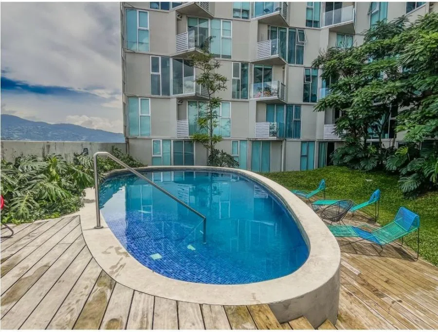 Venta de apartamento amoblado en Torre Secret Sabana, San José US$145,000 #JM26 - Venta en Pavas