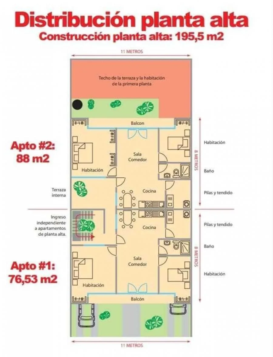 Casa con 2 Apartamento en Venta San Jose,	San Jose  - Venta en San José — photo 2