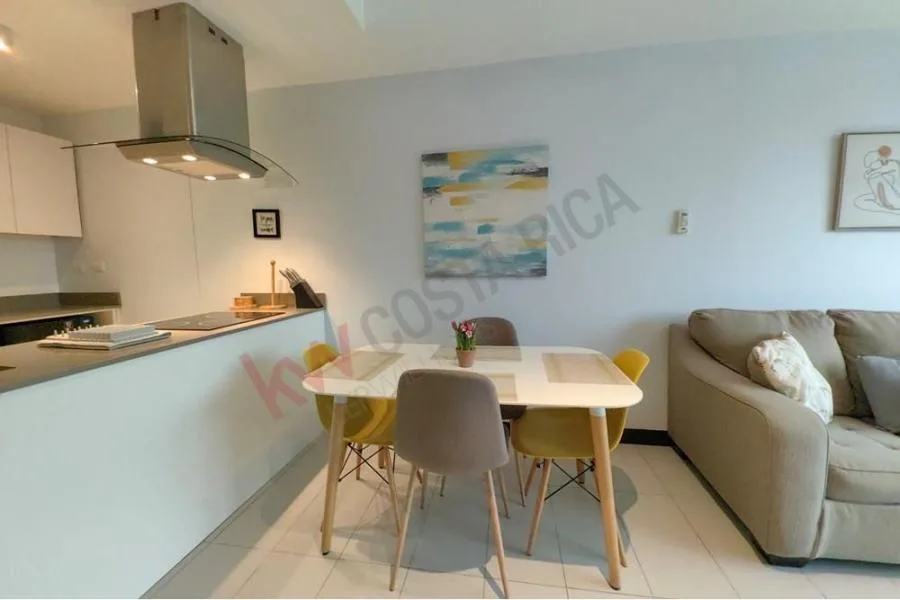 Venta de apartamento amoblado en Torre Rohmoser, San José US$ 145.000 #5817 - Venta en Pavas