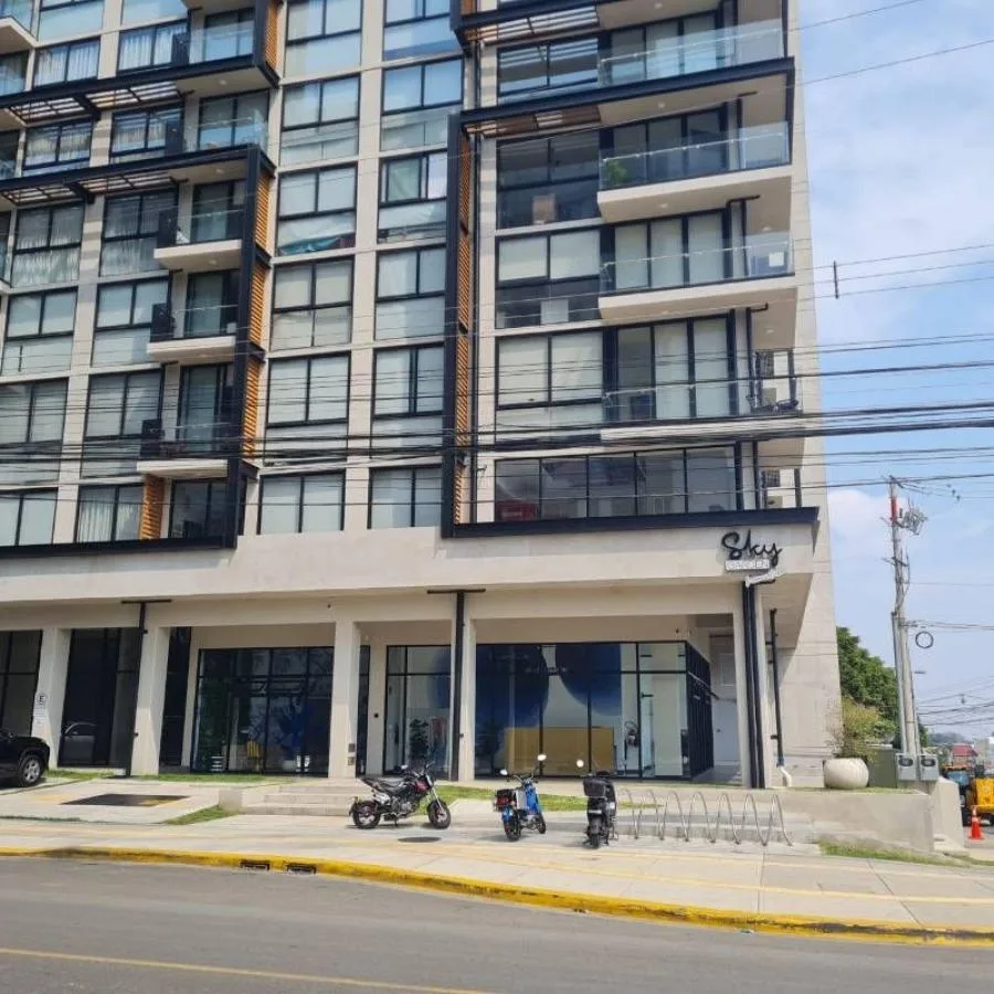 VENTA DE APARTAMENTO AMUEBLADO, SAN JOSE, NUNCIATURA, CONDOMINIO SKY GARDEN - Venta en San José