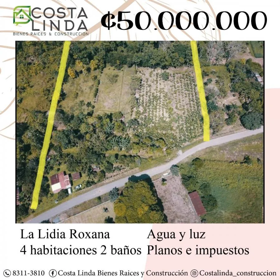 FINCA EN ROXANA, GUÁPILES - Venta en Pococí