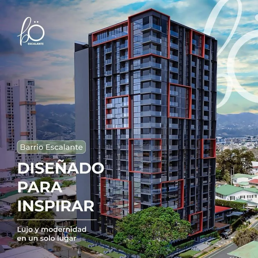 VENTA DE APTO, CON LINEA BLANCA, SAN JOSE, BARRIO ESCALANTE, CONDOMINIO BO. ESCALANTE. - 9828129 - Venta en San José