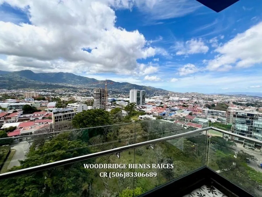 Rohrmoser Nunciatura apartamento amueblado alquiler $2.200 /2 dormitorios, vista - Alquiler / Renta en San José