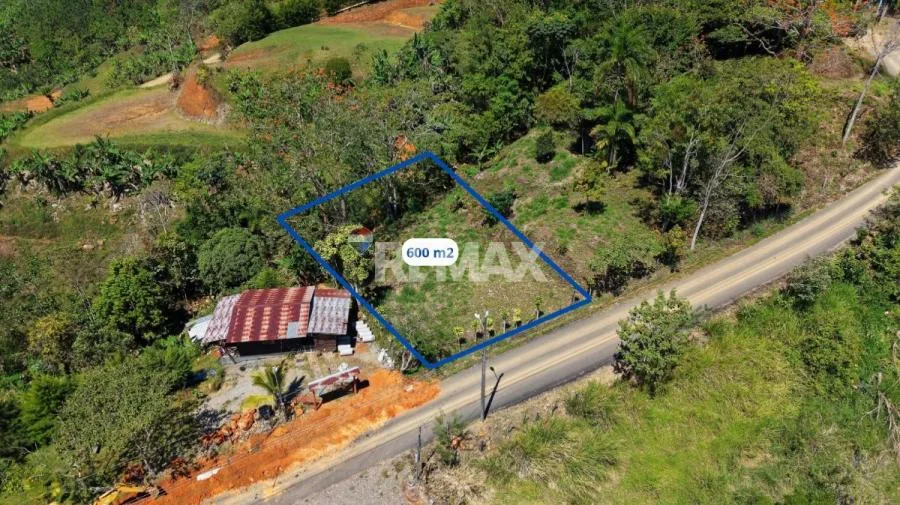 LOTE EN VENTA EN MIRAVALLES, PÉREZ ZELEDÓN – 600 m² CON VISTA Y LISTO PARA CONSTRUIR - Venta en Perez Zeledón