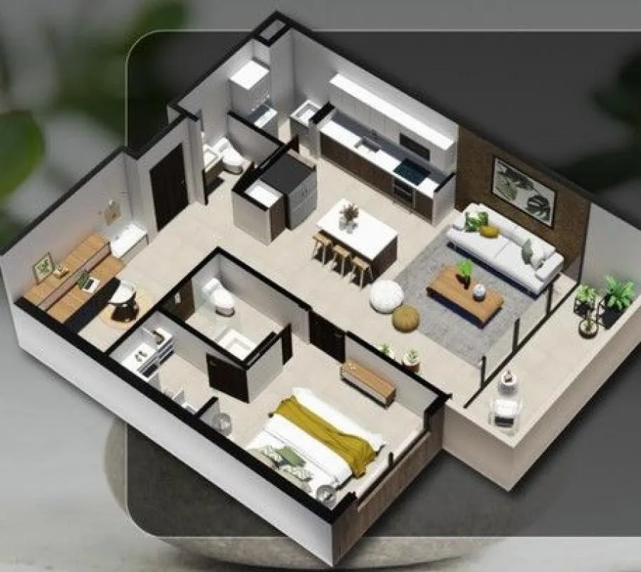 Apartamento en Venta en Escazú,Guachipelin,Diseño Wellness 3PP7524803 - Venta en Escazú