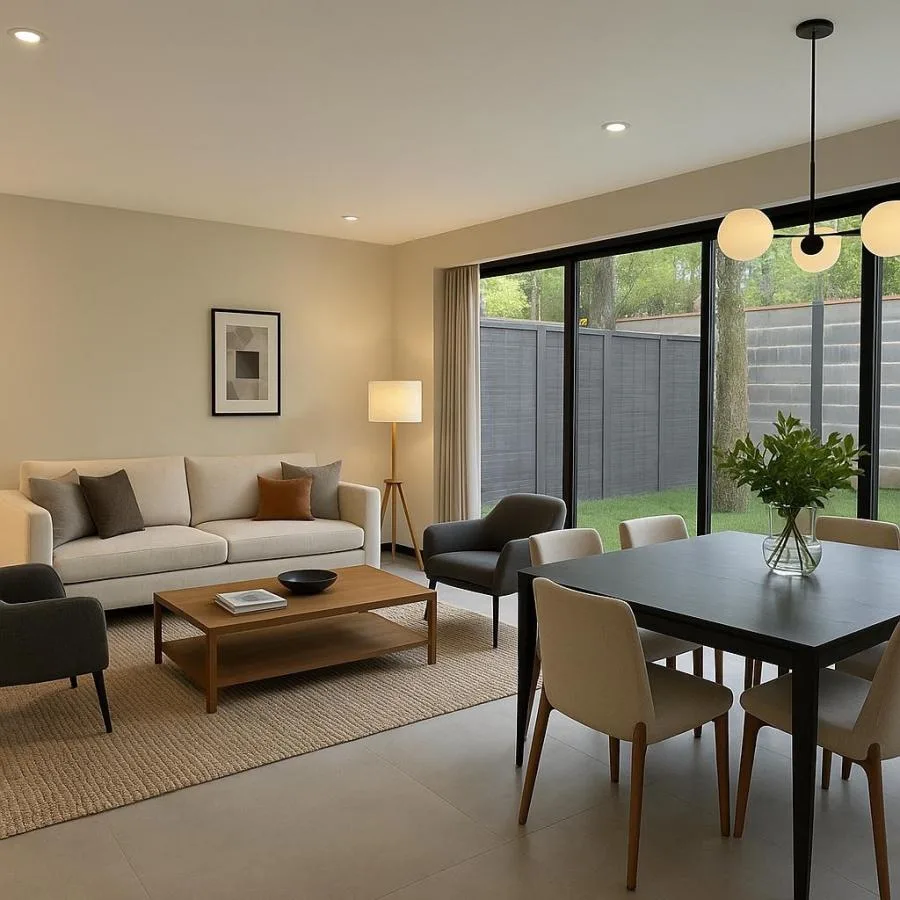 Casa Moderna de 3 Niveles con Rooftop y Jardín – Condominio Santa Ana Urbano - Venta en Santa Ana