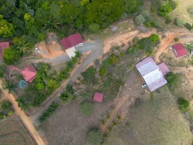 Finca llave en mano de 46 acres | 5 casas + agua + potencial de ingresos | Pérez Zeledón