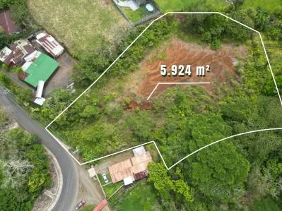 Lote de 5,924 m² | Pénjamo, San Carlos, en Vía Nacional