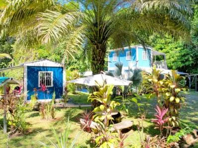 Complejo privado en la selva con casa modular, cabaña para huéspedes y 3 terrenos edificables