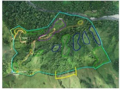 Finca privada de montaña y oportunidad de desarrollo en Platanillo, Costa Rica