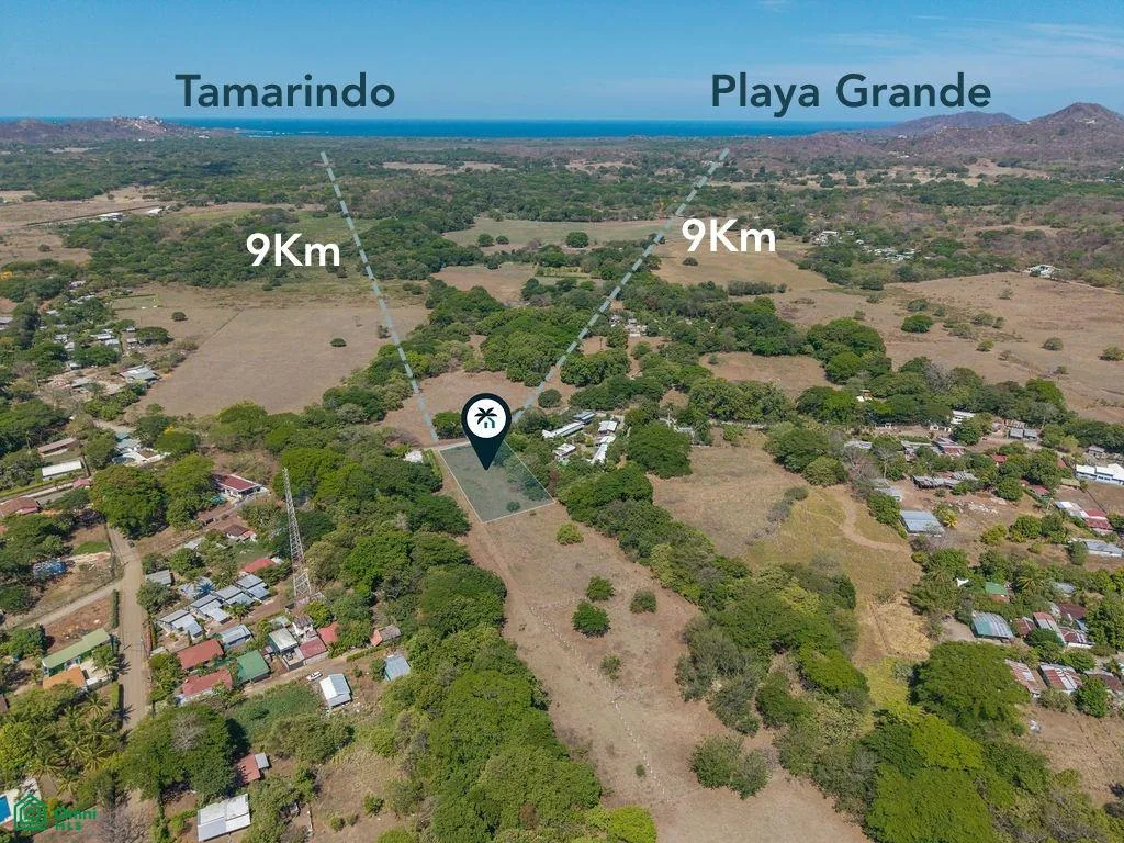 Lote de uso mixto, 3.386 m² Agua y Elecricidad. Cerca de Tamarindo, Huacas y Playa Grande