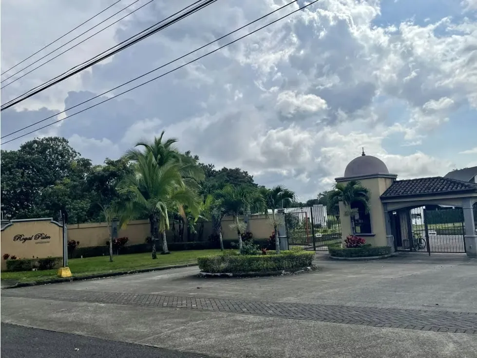 VENTA DE LOTE, ALAJUELA, LA GARITA, BARRIO SAN JOSÉ, COND ROYAL PALM