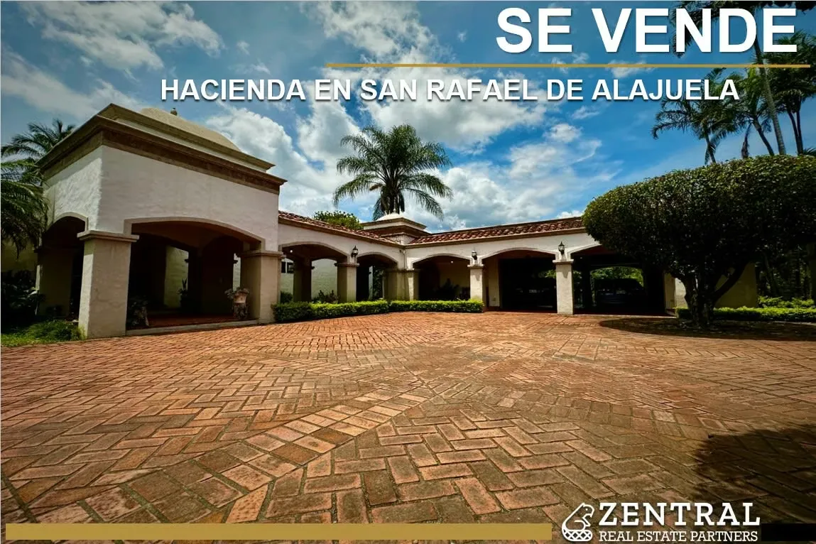 HACIENDA HOUSE FOR SALE IN SAN RAFAEL DE ALAJUELA