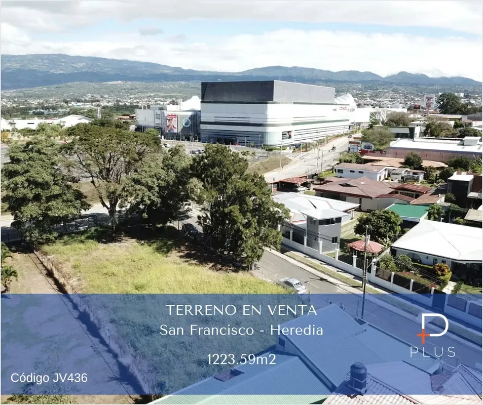 RESIDENTIAL OR COMMERCIAL LAND FOR SALE SAN FRANCISCO HEREDIA JV436