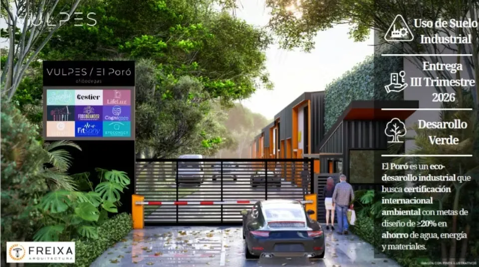 Sale of Industrial Land with offices in Santo Domingo de Heredia