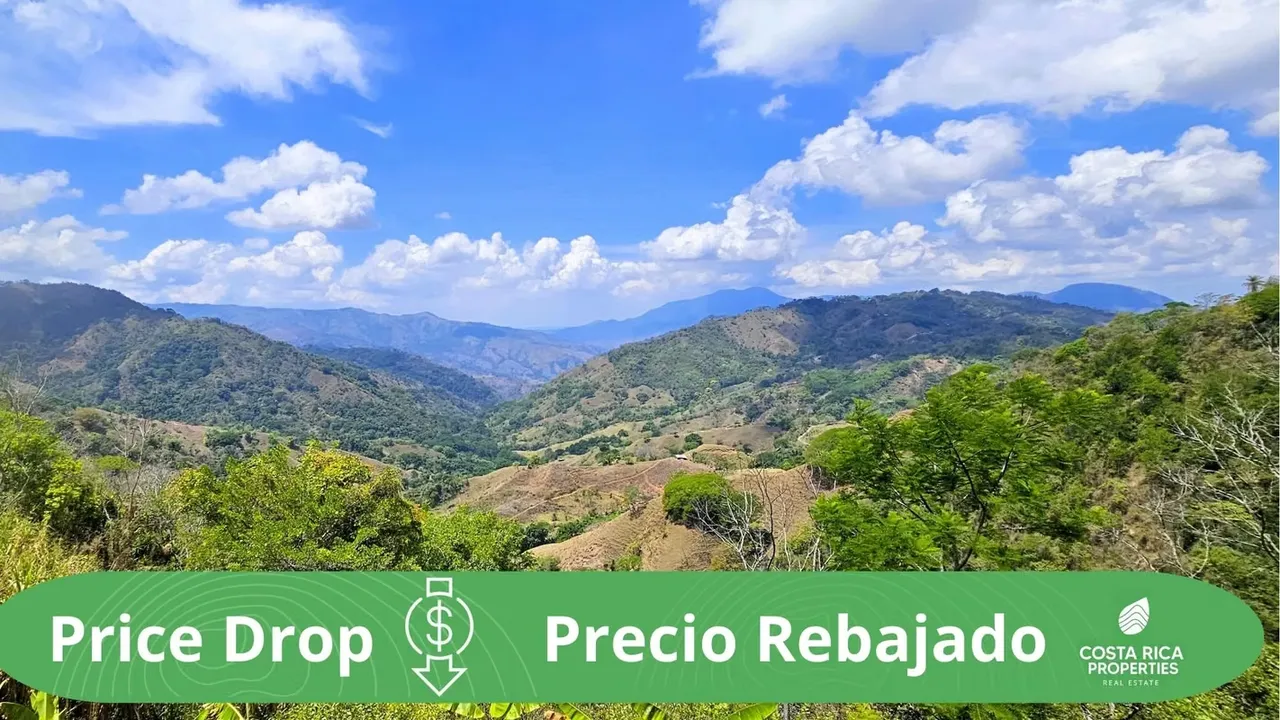 Finca en venta en Puriscal Vistas panorámicas Nacientes de agua
