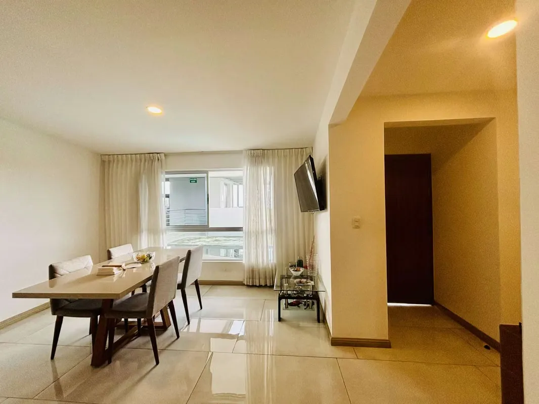 This spacious modern-style apartment is located in a condominium in Escazú, San Antonio.