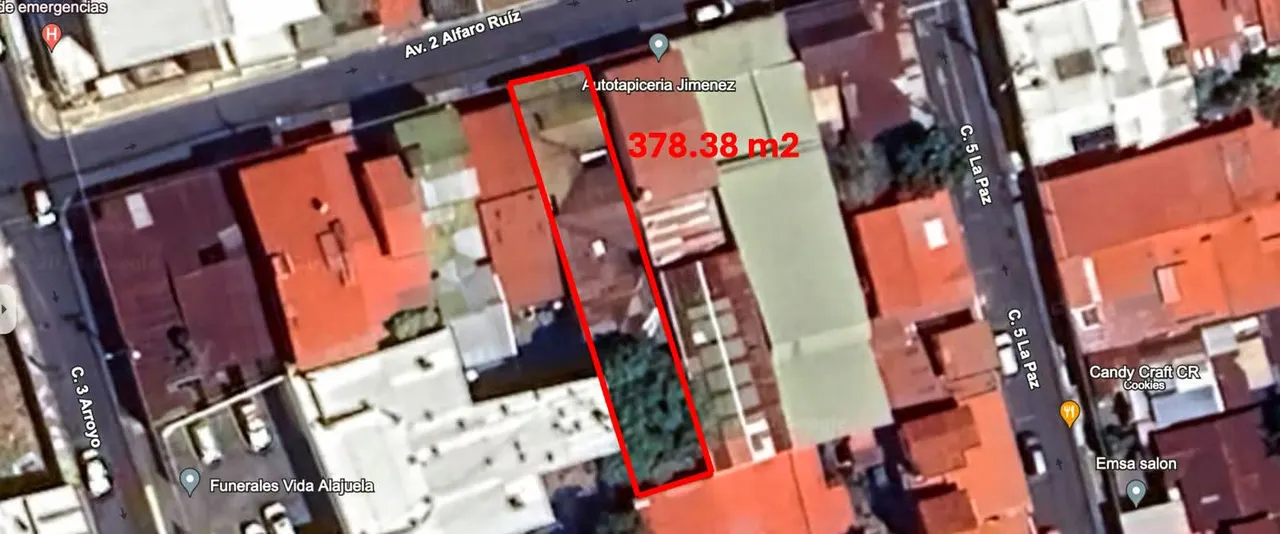 Land for Sale in Downtown Alajuela, Alajuela (AD).