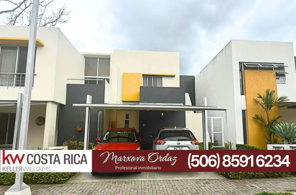 For Sale Modern House in Condominio Privado in Piedades de Santa Ana