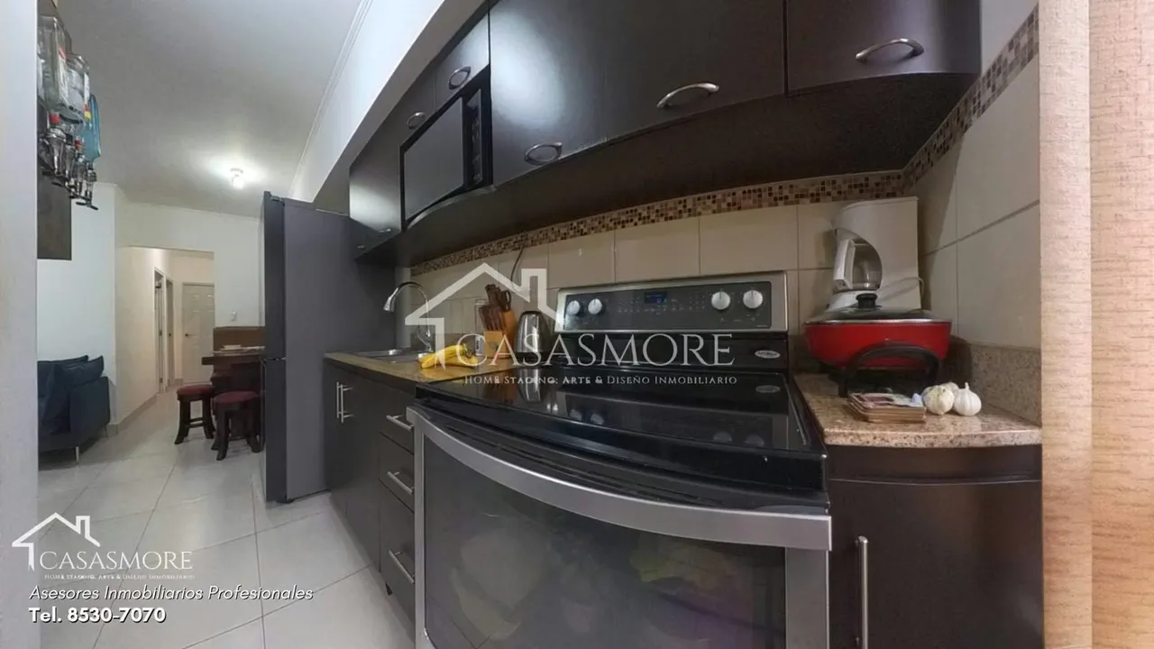 For sale Condo Francisco Heredia 2 Bed & Breakfast Master with Walk-in closet and garden 1 Bathroom 1 Parqueo 55 Millions Lot: 75 m2 Construction: 70 m2