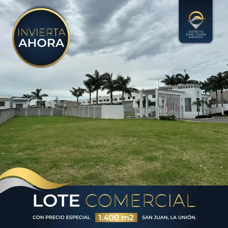 LOTE COMERCIAL CONDOMINIO DISTRITO SAN JUAN, CONCEPCION, LA UNION