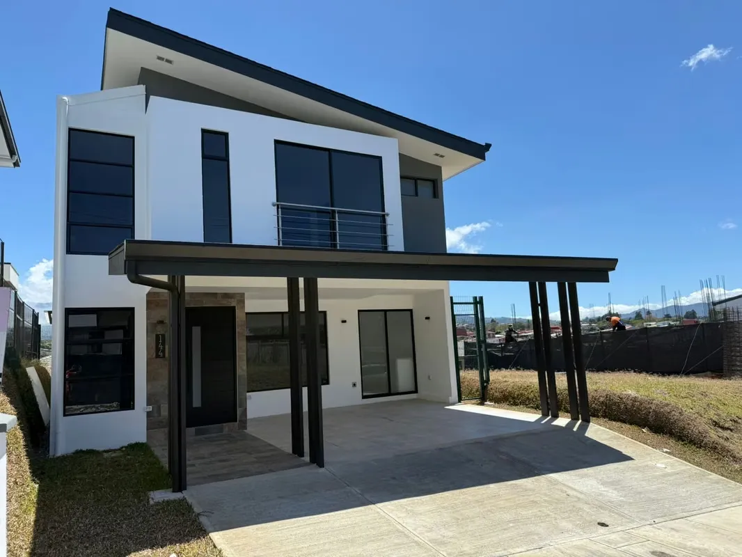 Venta de casa nueva en condominio TERUMA, Moravia, Conozca su nuevo hogar!