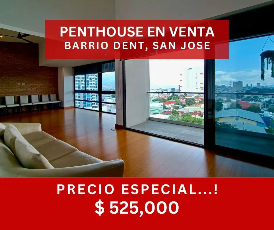 Venta de Elegante Penthouse en Barrio Escalante