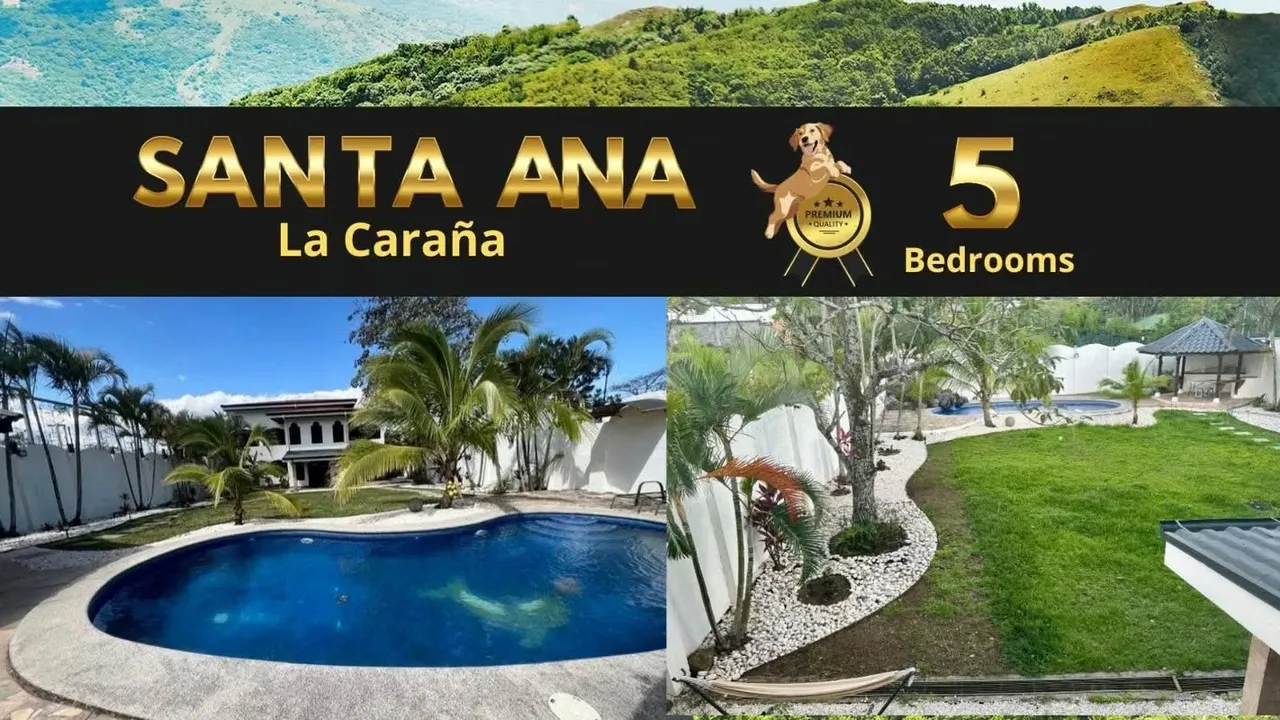 Residencia con Piscina Privada, Amplios Espacios y Tapias Perimetrales