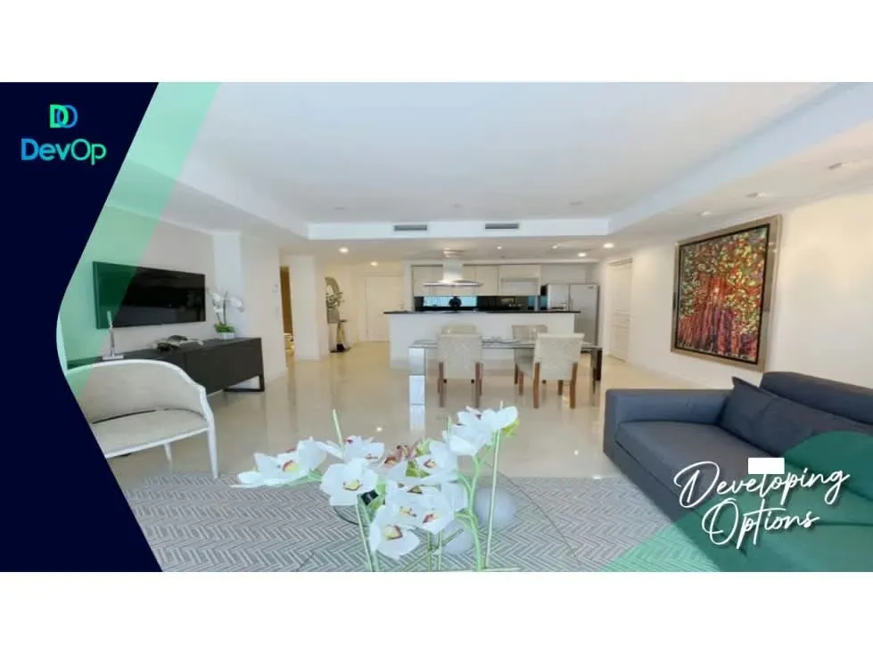 Venta de lujoso apartamento de 2 hab, en Cortijo, Los Laureles