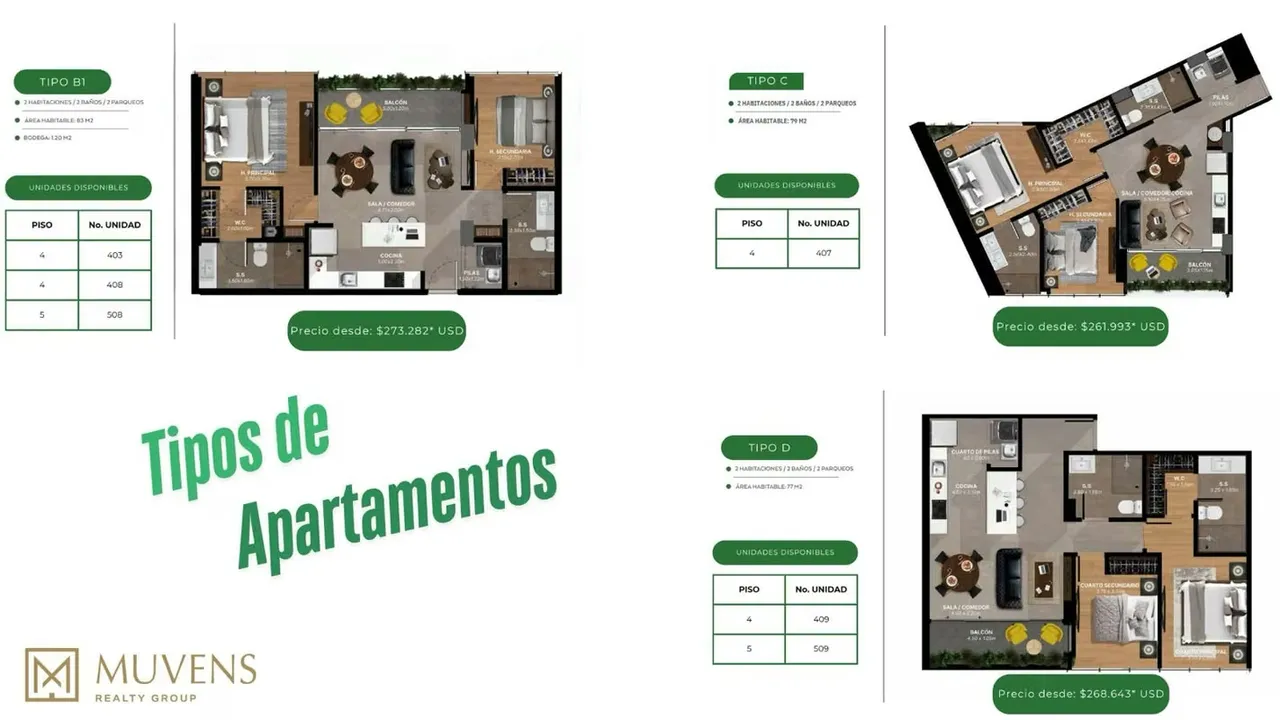 New Contemporary Apartments for Sale in Barrio Dent (AD). — photo 2