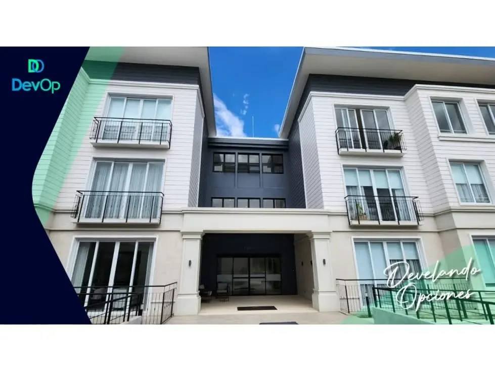Apartamento 3 habitaciones con linea blanca, en San Rafael de Escazu