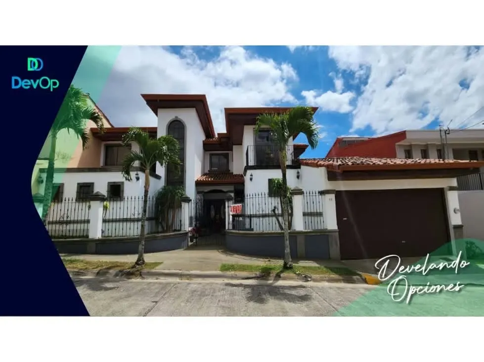 Venta de casa de lujo en prestigioso residencial San Pablo de Heredia
