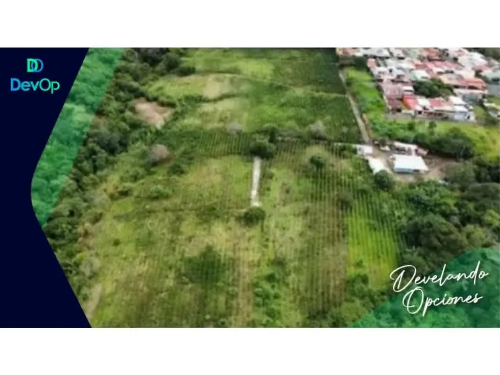 VENTA DE TERRENO PARA DESARROLLO RESIDENCIAL SANTA BARBARA, HEREDIA