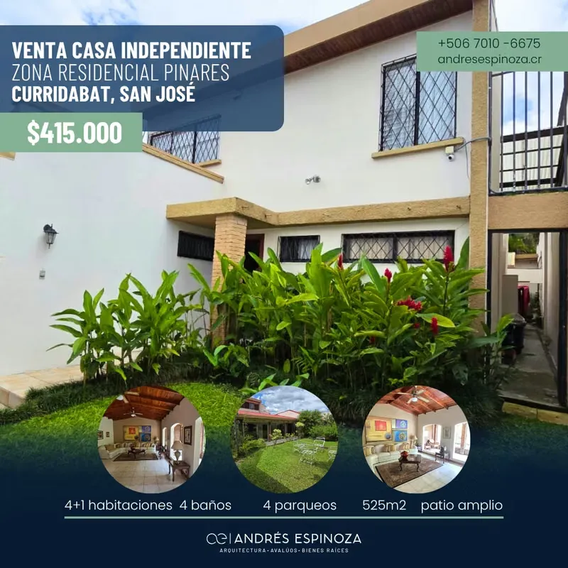 AE ARQUITECTURA | HOUSE FOR SALE PINARES CURRIDABAT AE 1168