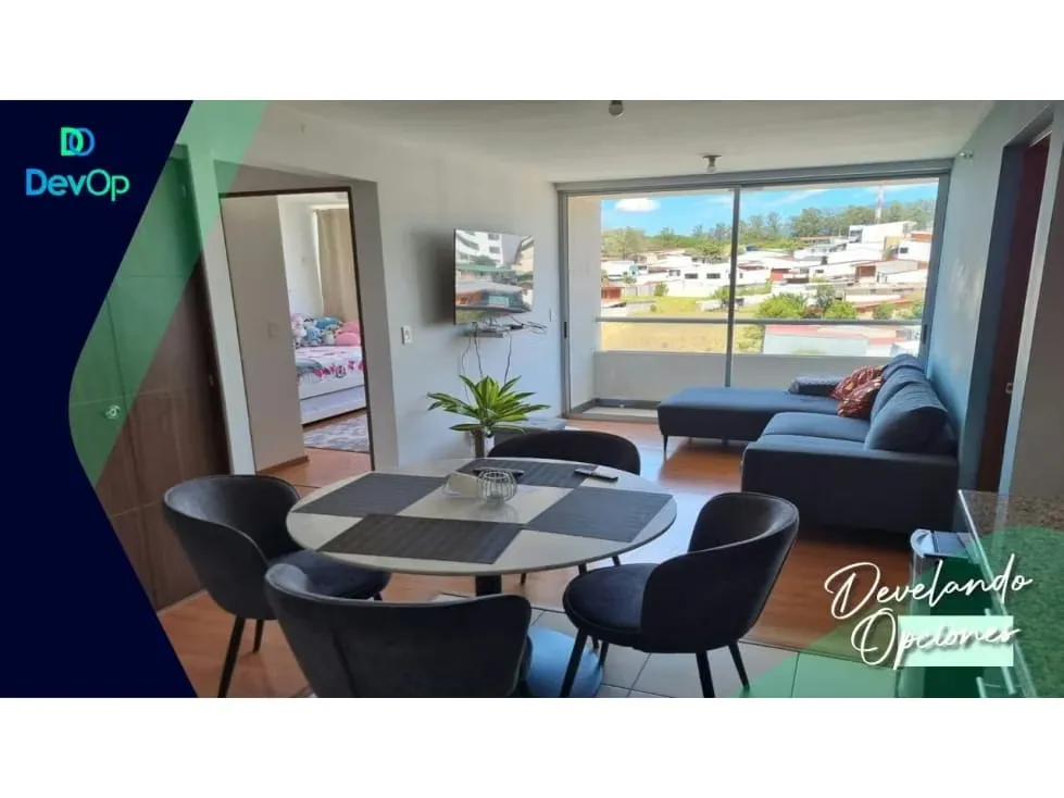 OPORTUNIDAD !!! APARTAMENTO EN VENTA, CONDOMINIO BELLA VISTA, 2 HABITACIONES, 2 PARQUEOS