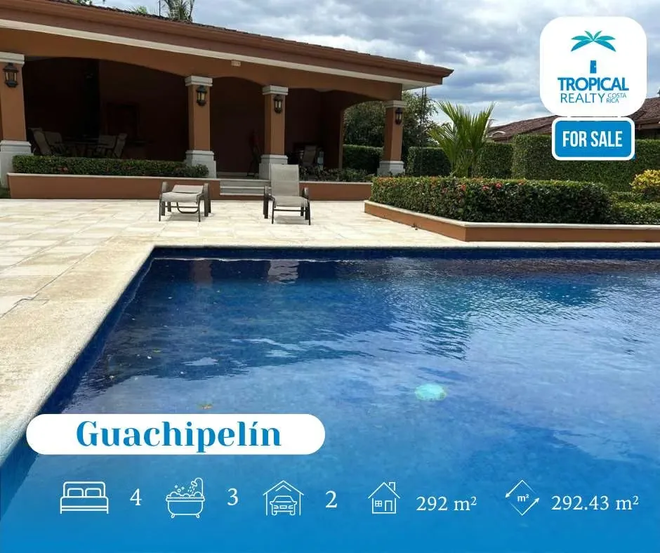 Located in the prestigious Villas de Valencia Gated Community in Guachipelín, Escazú, this property represents a unique investment opportunity for those seeking top-tier living, ...