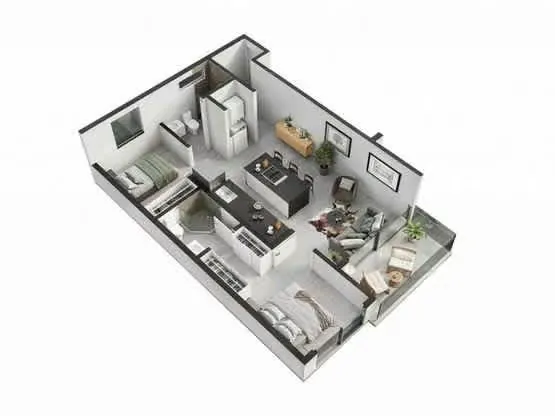 PRE-SALE OF NEW APARTMENT, SAN JOSE, ROHRMOSER, SOHO CONDOMINIUM — photo 4