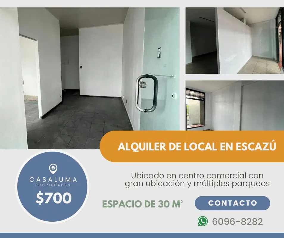 Commercial Space for Rent in Escazú – $700