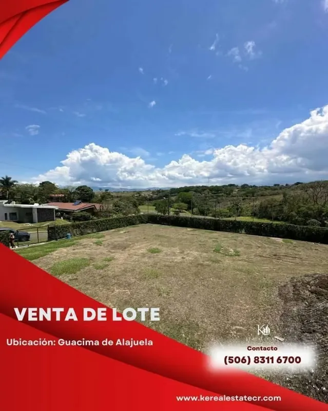 Venta de Lote en Condominio con Amenidades.