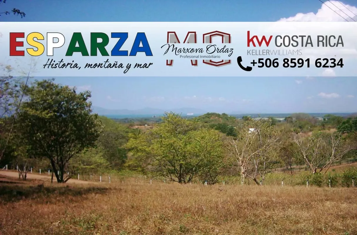 FOR SALE – Lot – In Esparza – With View of the Gulf of Nicoya