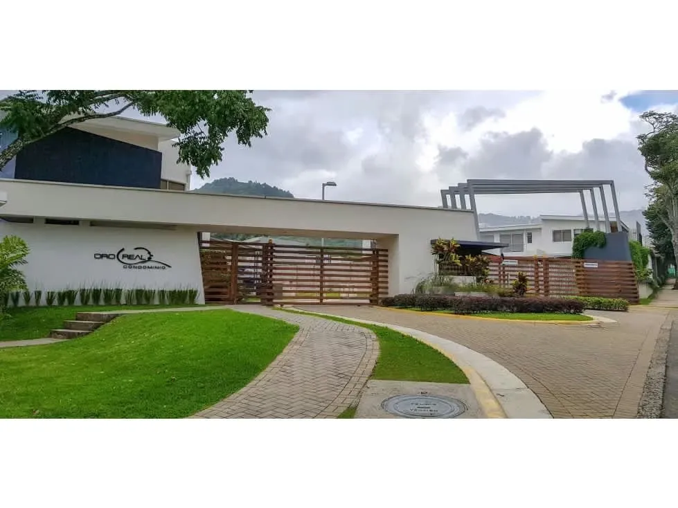 VENTA DE CASA, CONDOMINIO ORO REAL, RIO ORO, SANTA ANA 4016(GC)